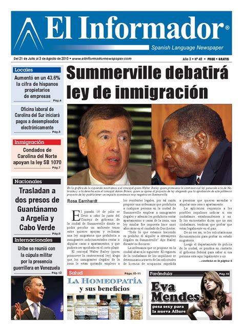 newspaper in spanish language